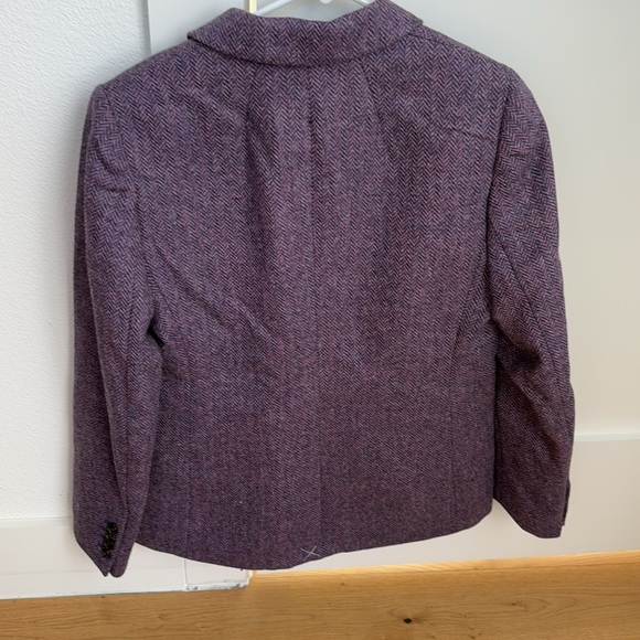 J.Crew Parke Blazer - Purple Herringbone - Picture 5 of 7